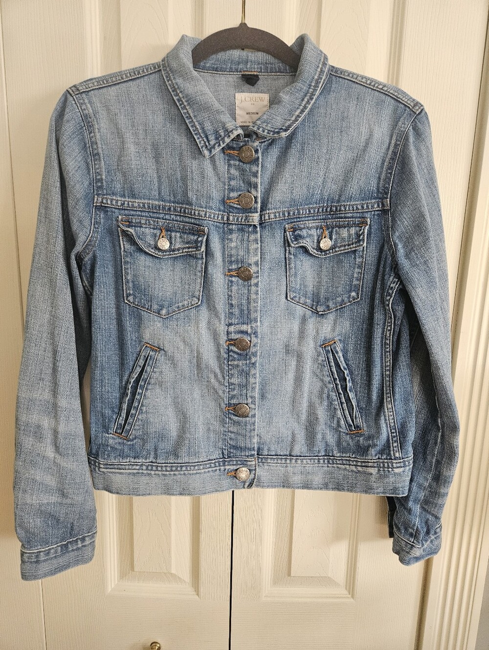 J. Crew Denim Jacket Size M